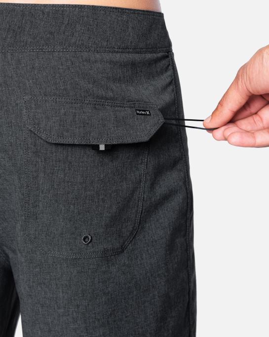 klær menn Hurley phantom one and only heather boardshorts 18" svart R406L199