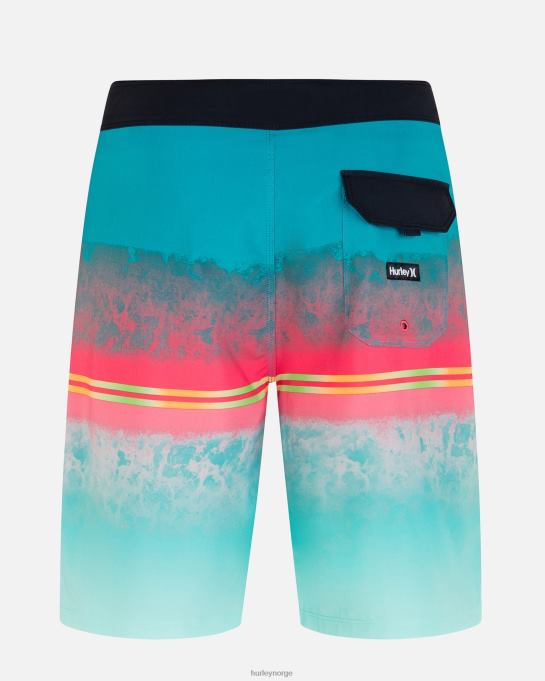 klær menn Hurley weekender 20" boardshorts elektrisk blågrønn R406L183