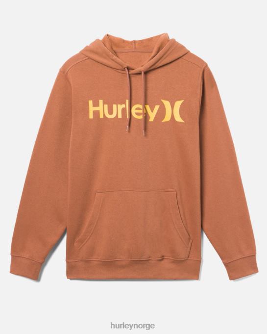 klær menn Hurley one and only hettegenser i fleece zion rust R406L384