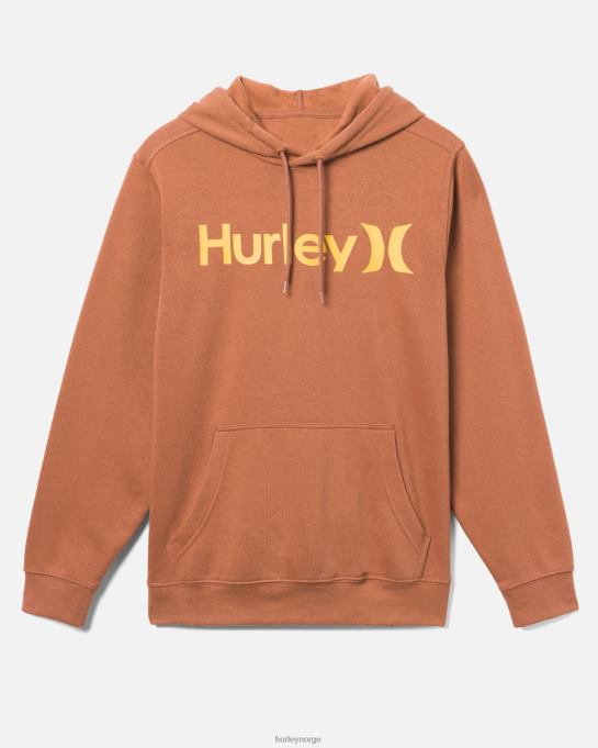 klær menn Hurley one and only hettegenser i fleece zion rust R406L384