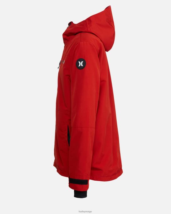 klær menn Hurley outlaw snowboardjakke kongelig rød R406L369