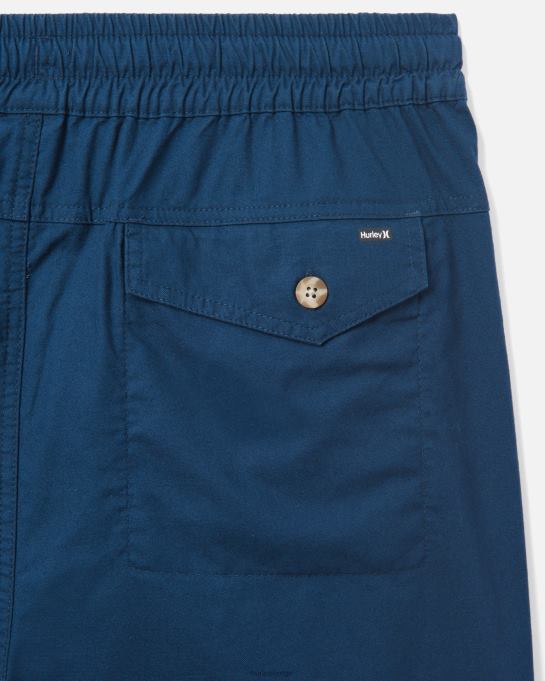 klær menn Hurley baja slub volley 17" kort nattstyrke R406L229