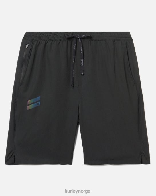 klær menn Hurley finnes lett vekt sport kort svart R406L110