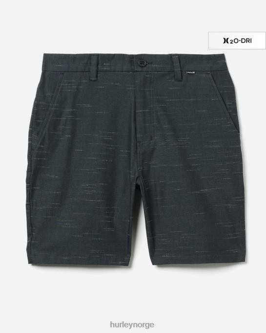 klær menn Hurley h2o-dri cole walkshorts med stretchbånd 19" svart R406L250