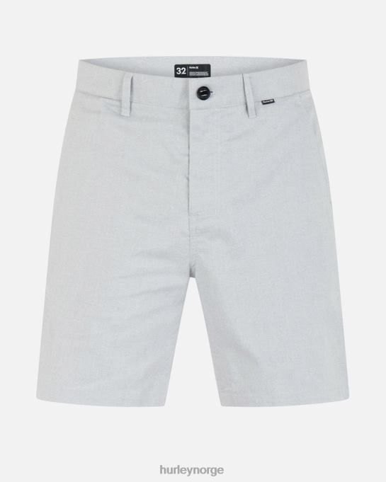 klær menn Hurley h2o-dri vapor chino 19" walkshort ionegrå R406L112