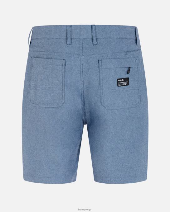klær menn Hurley h2o-dri vapor chino 19" walkshort middels blå R406L205