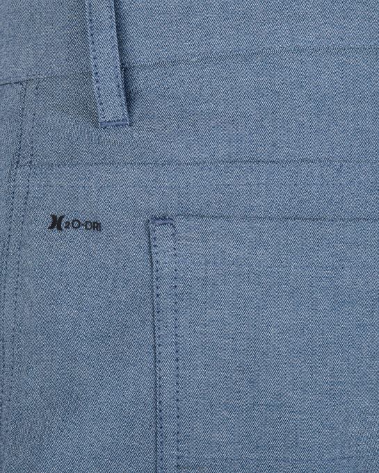 klær menn Hurley h2o-dri vapor chino 19" walkshort middels blå R406L205