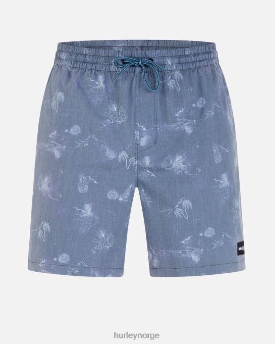 klær menn Hurley phantom naturals klassisk volley 18" walkshort pansret marine R406L244
