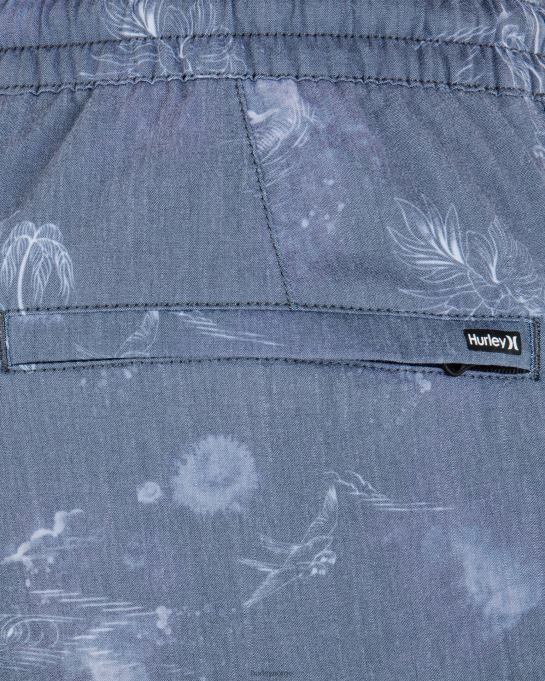 klær menn Hurley phantom naturals klassisk volley 18" walkshort pansret marine R406L244