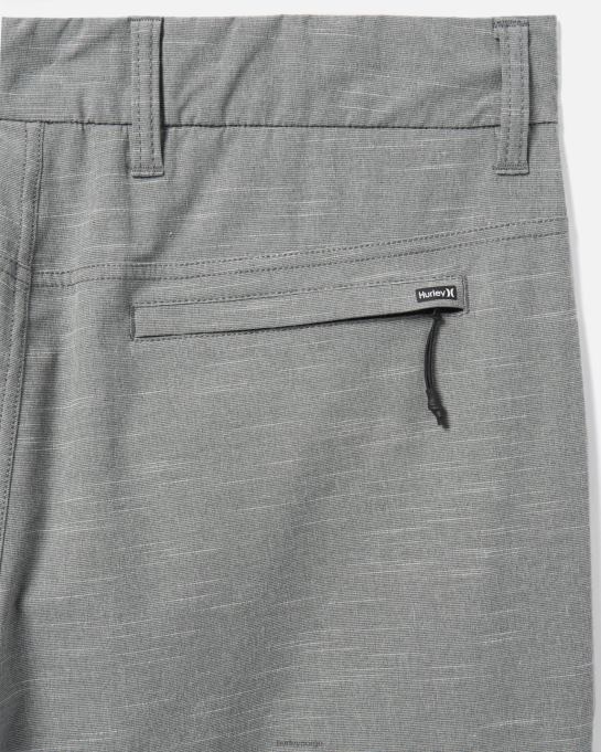 klær menn Hurley phantom sandbar stretchband walkshorts 20" jerngrå R406L243