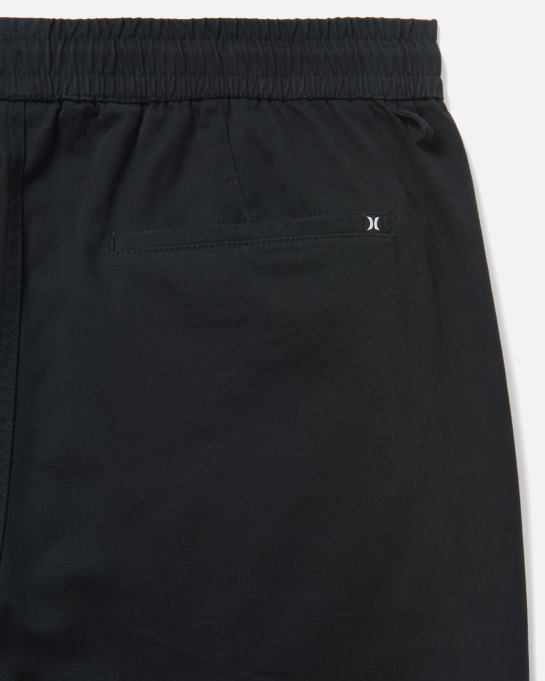 klær menn Hurley pleasure point volley-walkshorts 18" svart R406L216