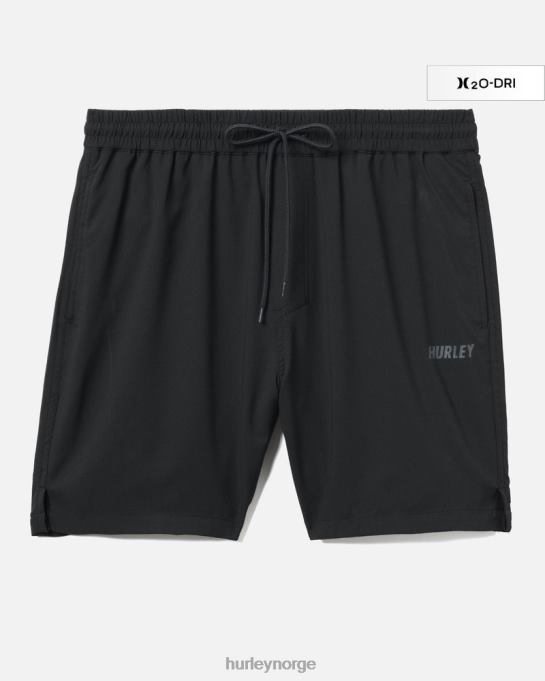 klær menn Hurley utforske h2o-dri trek ii shorts 17,5" svart R406L104
