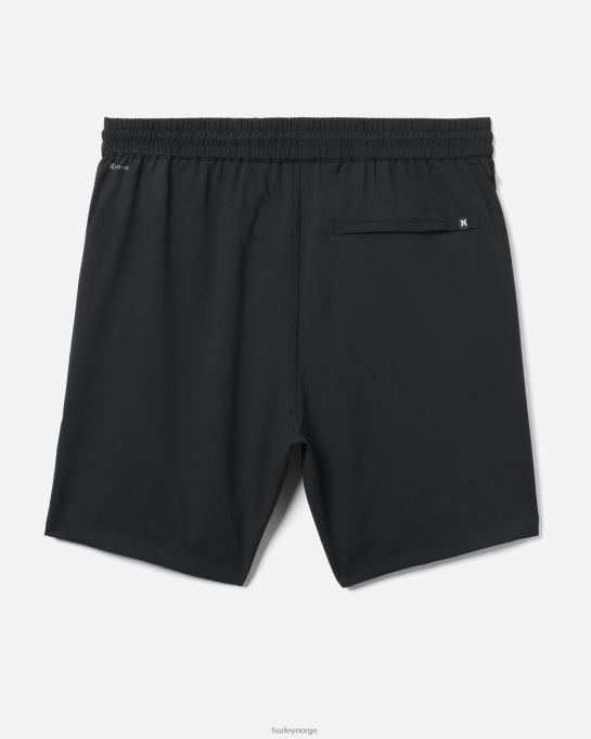 klær menn Hurley utforske h2o-dri trek ii shorts 17,5" svart R406L104