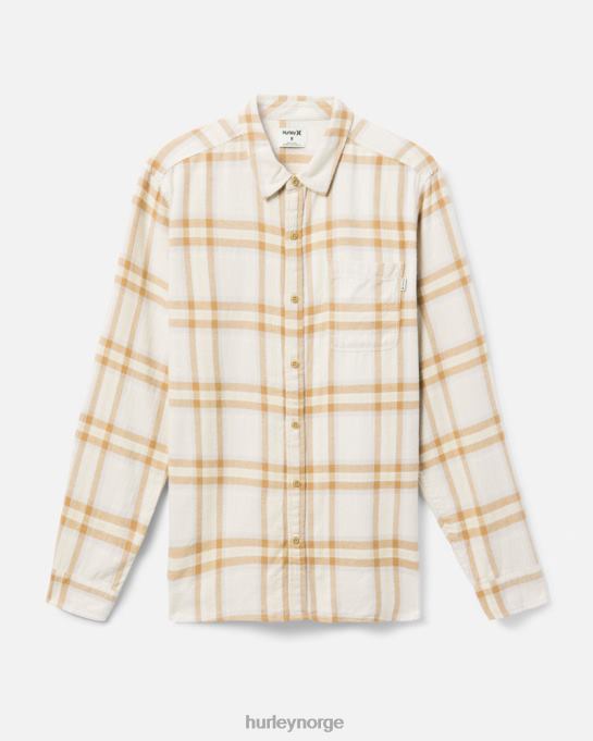klær menn Hurley Portland økologisk flanellskjorte bein R406L385