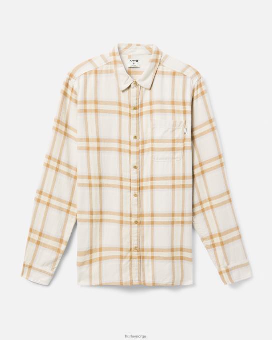 klær menn Hurley Portland økologisk flanellskjorte bein R406L385