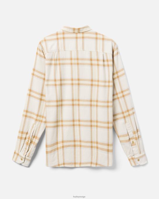 klær menn Hurley Portland økologisk flanellskjorte bein R406L385