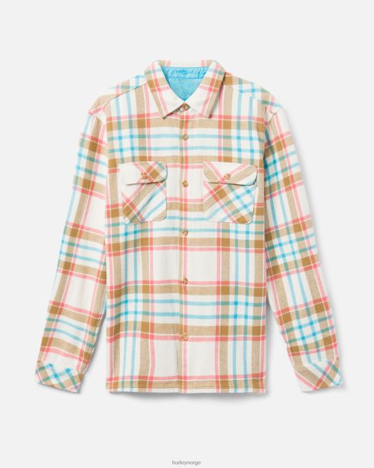 klær menn Hurley Santa Cruz strandlinjeflanell knapt bein R406L396