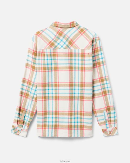 klær menn Hurley Santa Cruz strandlinjeflanell knapt bein R406L396