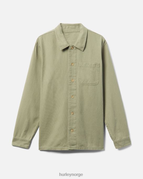 klær menn Hurley bixby canvas langermet skjorte hæren R406L381