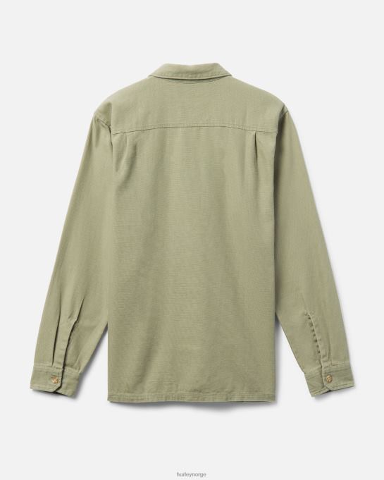 klær menn Hurley bixby canvas langermet skjorte hæren R406L381