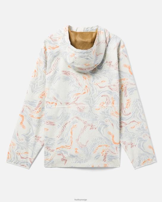 klær menn Hurley offshore anorakk vindjakke knapt bein R406L407