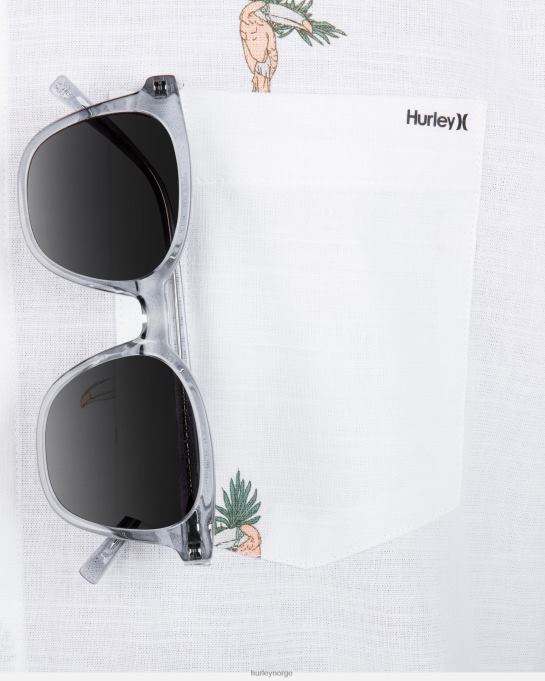 klær menn Hurley one and only stretch kortermet skjorte hvit 2 R406L284