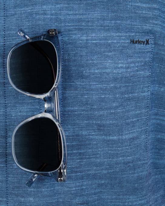 klær menn Hurley one and only stretch kortermet skjorte obsidian 2 R406L280