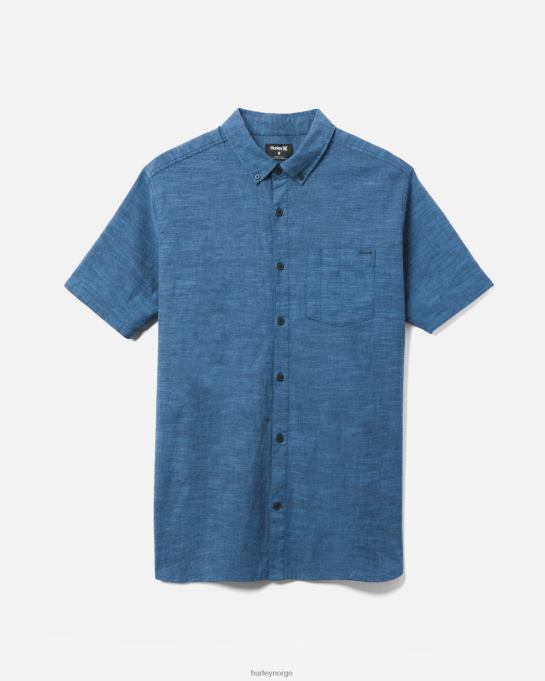 klær menn Hurley one and only stretch kortermet skjorte obsidian R406L403