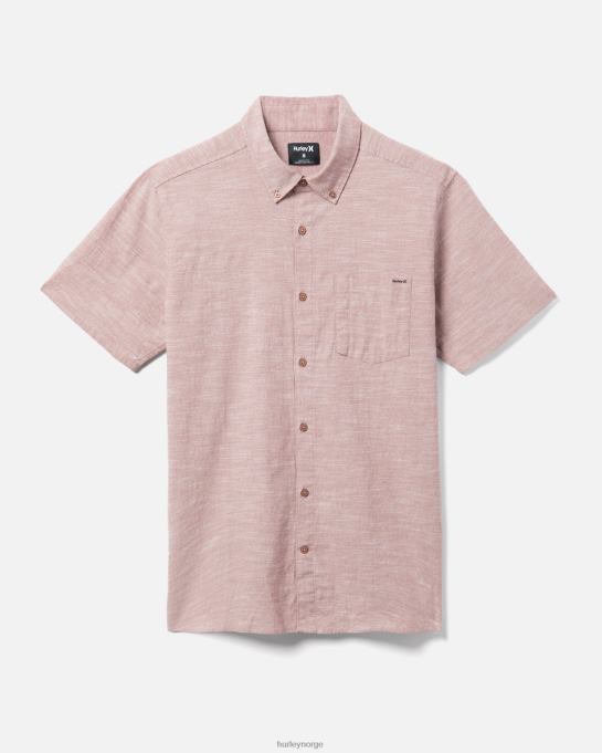 klær menn Hurley one and only stretch kortermet skjorte zion rust R406L351