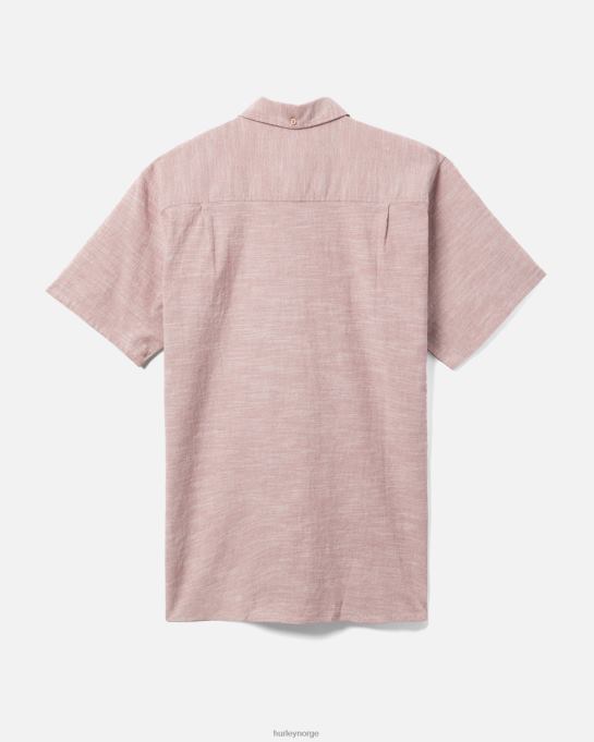 klær menn Hurley one and only stretch kortermet skjorte zion rust R406L351