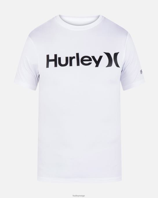 klær menn Hurley en eneste hurtigtørrende rashguard hvit R406L278