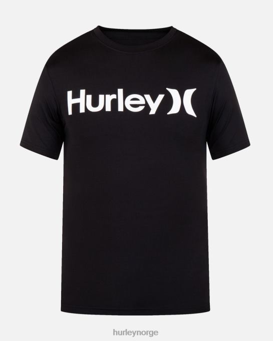 klær menn Hurley en eneste hurtigtørrende rashguard svart R406L328