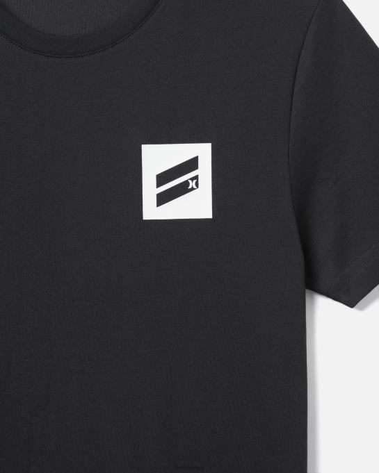 klær menn Hurley finnes bootcamp tørr kortermet ytelses-t-skjorte svart R406L57