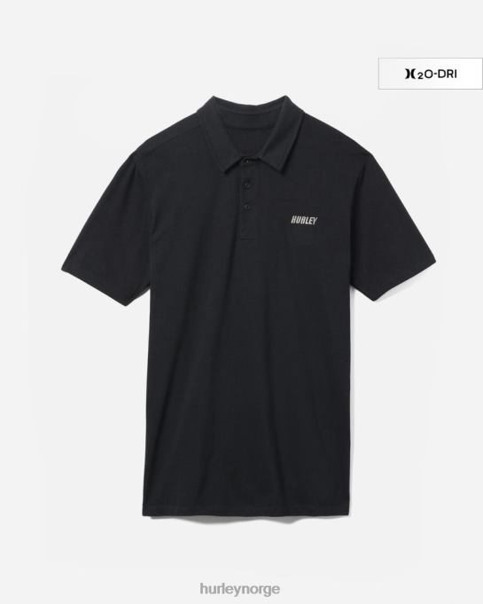 klær menn Hurley h2o-dri ess kortermet polo svart R406L406