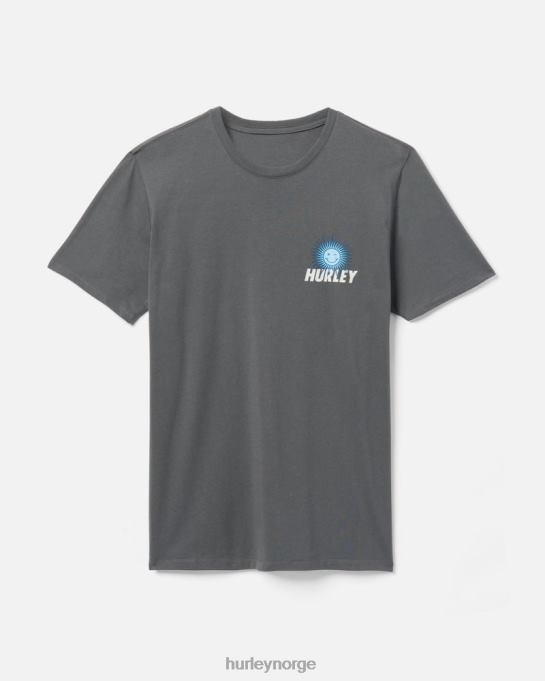klær menn Hurley hver dag utforske glad sol fyr t-skjorte ionegrå R406L295