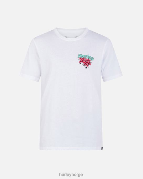 klær menn Hurley hverdags aloha dame kortermet t-skjorte hvit R406L72