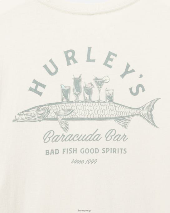 klær menn Hurley hverdags baracuda bar kort ermet bein R406L367