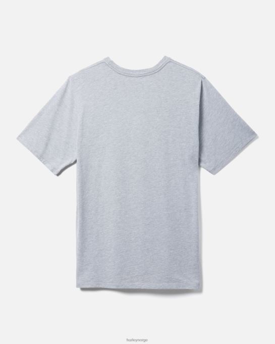 klær menn Hurley hverdags en og bare fm t-skjorte mørkegrå lyng R406L297