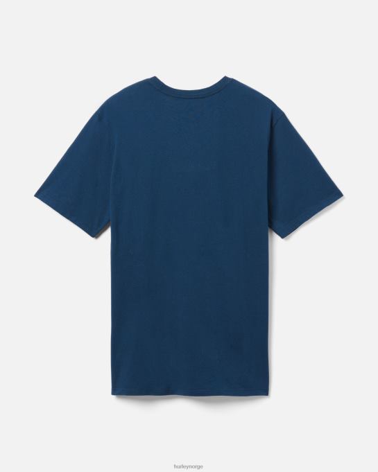 klær menn Hurley hverdags flokklomme t-skjorte nattstyrke R406L288