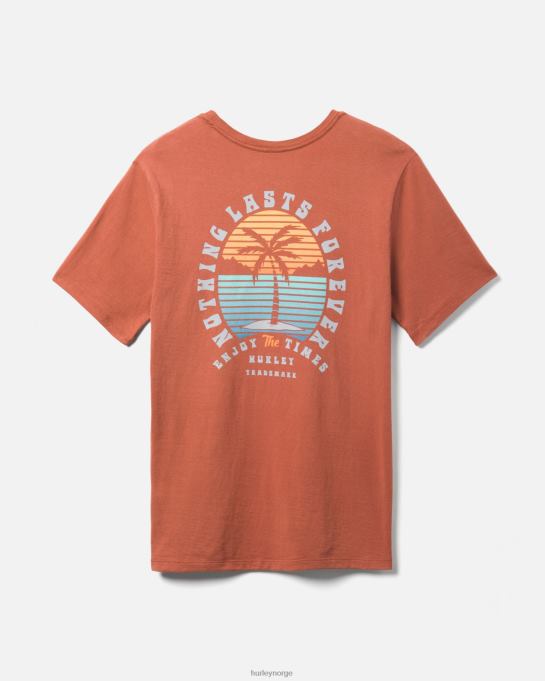 klær menn Hurley hverdags ingenting varer evig kortermet zion rust R406L390