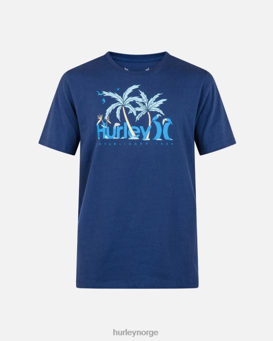 klær menn Hurley hverdags jungel kortermet t-skjorte avgrunn R406L67