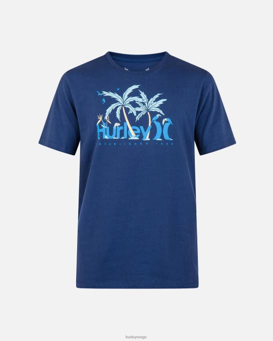 klær menn Hurley hverdags jungel kortermet t-skjorte avgrunn R406L67