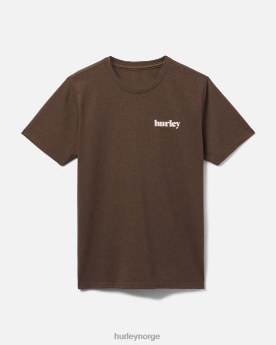 klær menn Hurley hverdags resirkulert senker puff kortermet brun R406L355