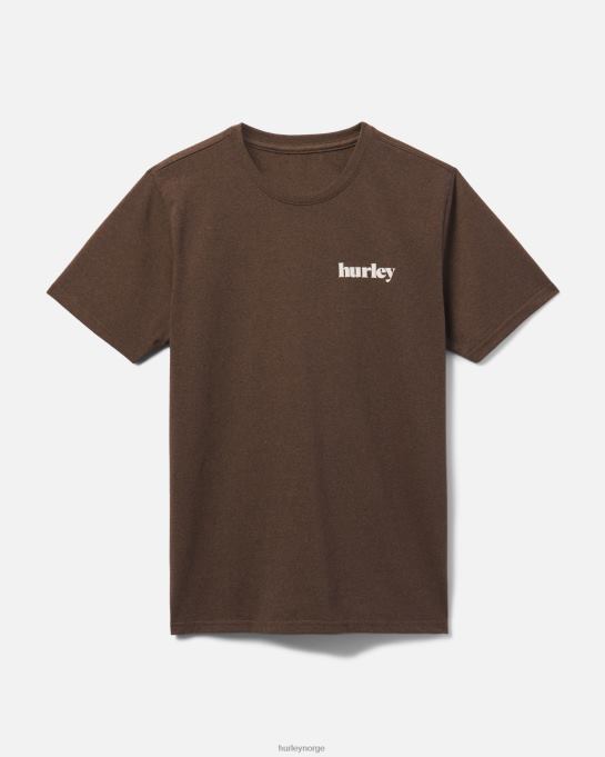 klær menn Hurley hverdags resirkulert senker puff kortermet brun R406L355