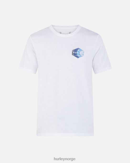 klær menn Hurley hverdags så gnar kortermet tee hvit R406L29