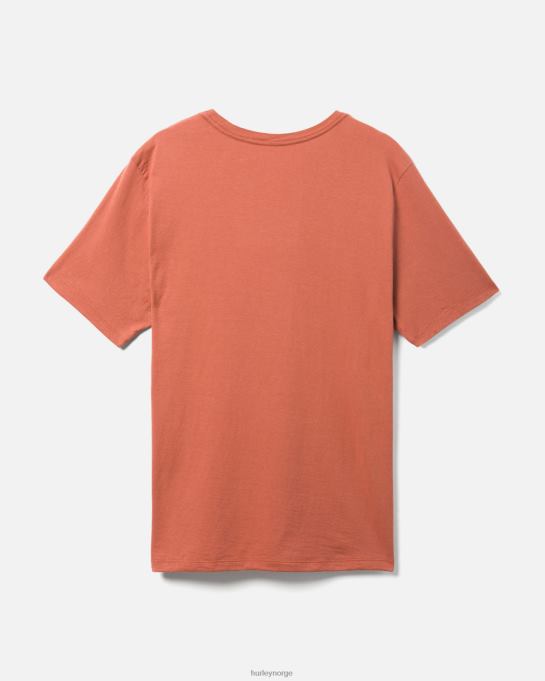 klær menn Hurley hverdags vintage kortermet zion rust R406L394