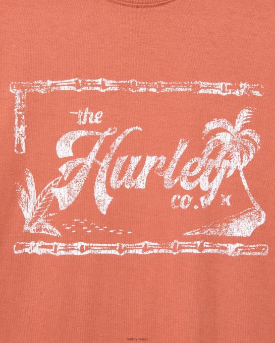 klær menn Hurley hverdags vintage kortermet zion rust R406L394