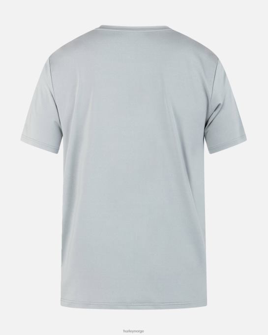 klær menn Hurley hverdagshybrid upf kortermet gråmelert R406L290