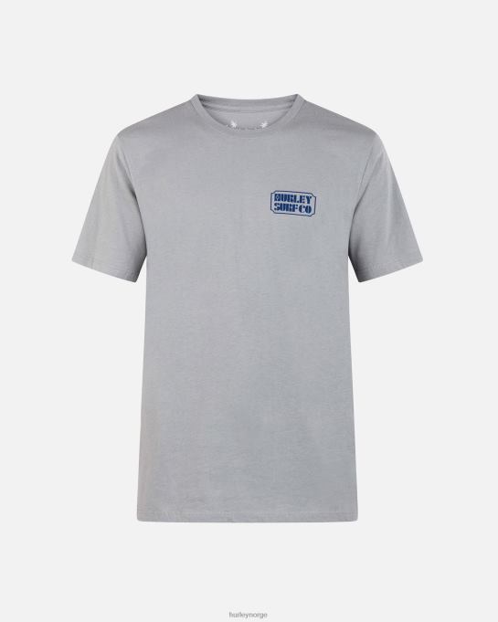 klær menn Hurley hverdagsplakat kortermet t-skjorte partikkel R406L30