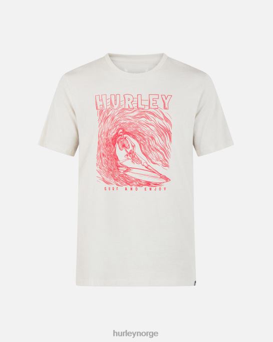 klær menn Hurley hverdagssurf skelly kortermet t-skjorte bein R406L25